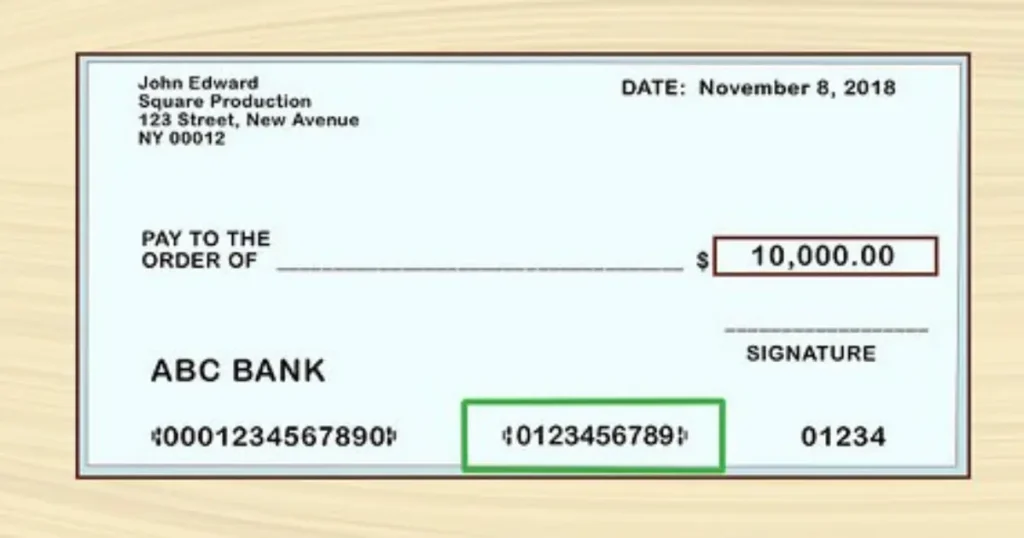 how to find a 11 digit account number