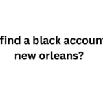 how to find a black accountant in new orleans